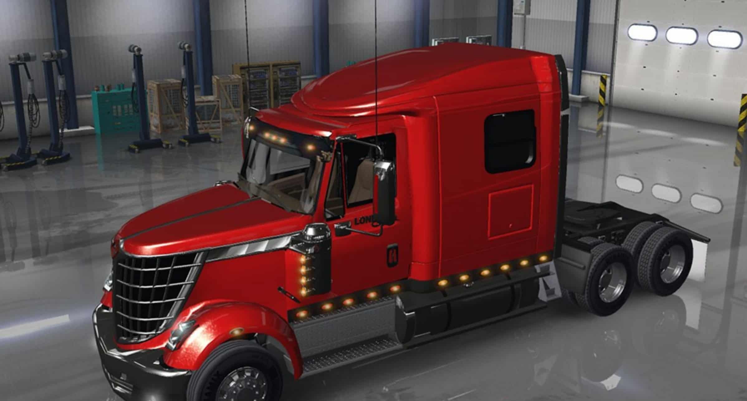 International Lonestar Truck American Truck Simulator Mod