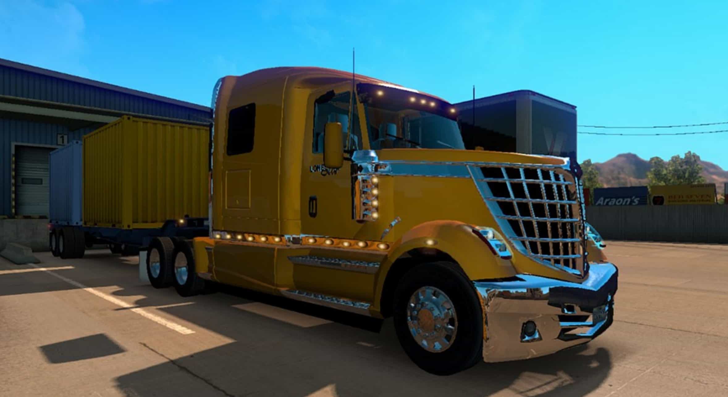 International Lonestar Truck  American Truck Simulator mod  ATS mod