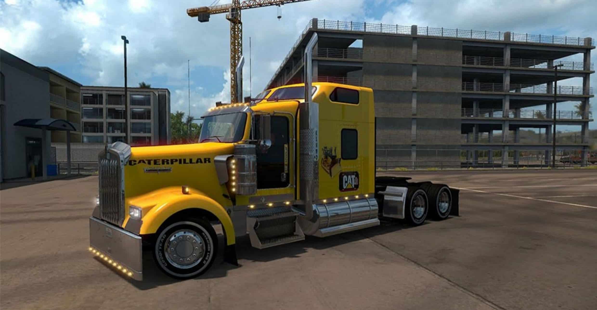 ATS Kenworth T800 Custom Truck V2.0 (1.38.x) American Truck Simulator
