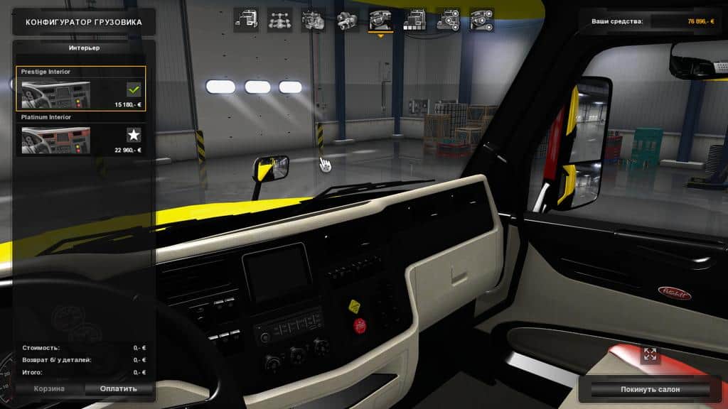 Peterbilt 579 Interior Mod American Truck Simulator Mod