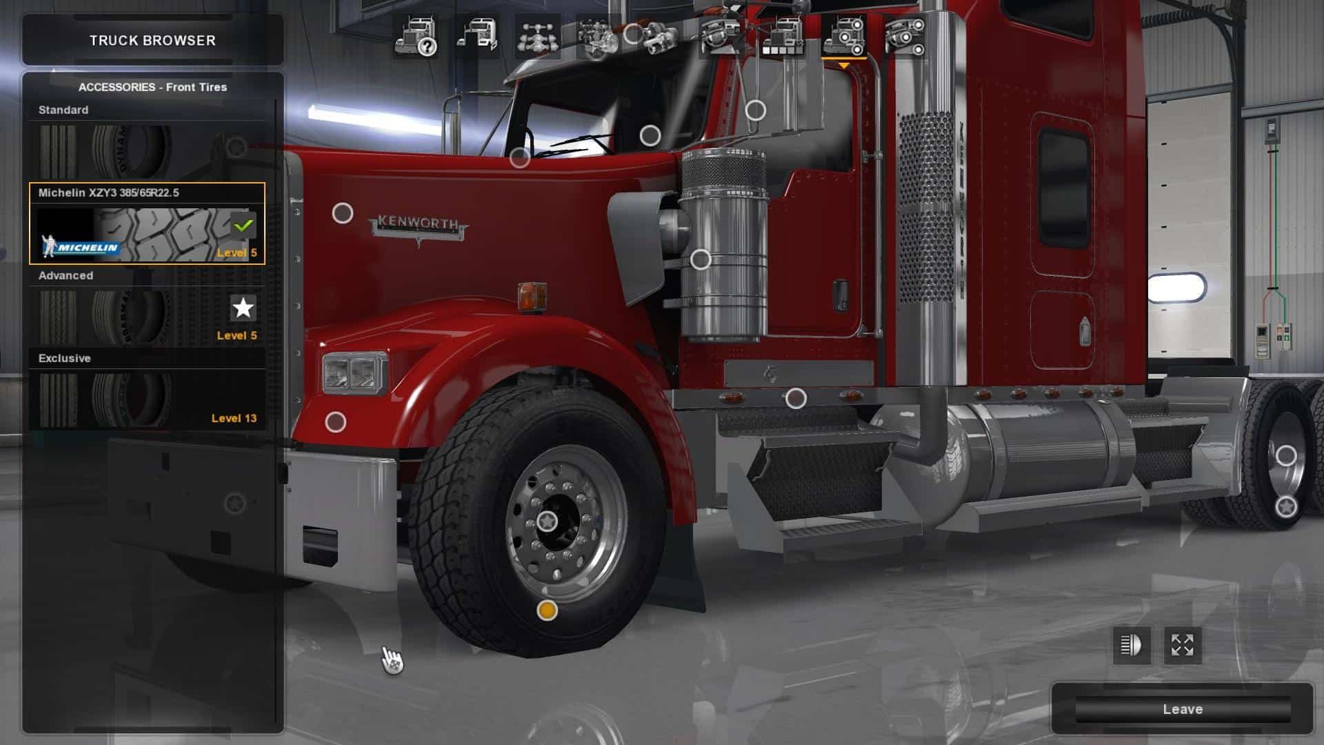 ALCOA WIDEBASE AND MICHELIN XZY3 1.0.2 MOD - American Truck Simulator mod A...