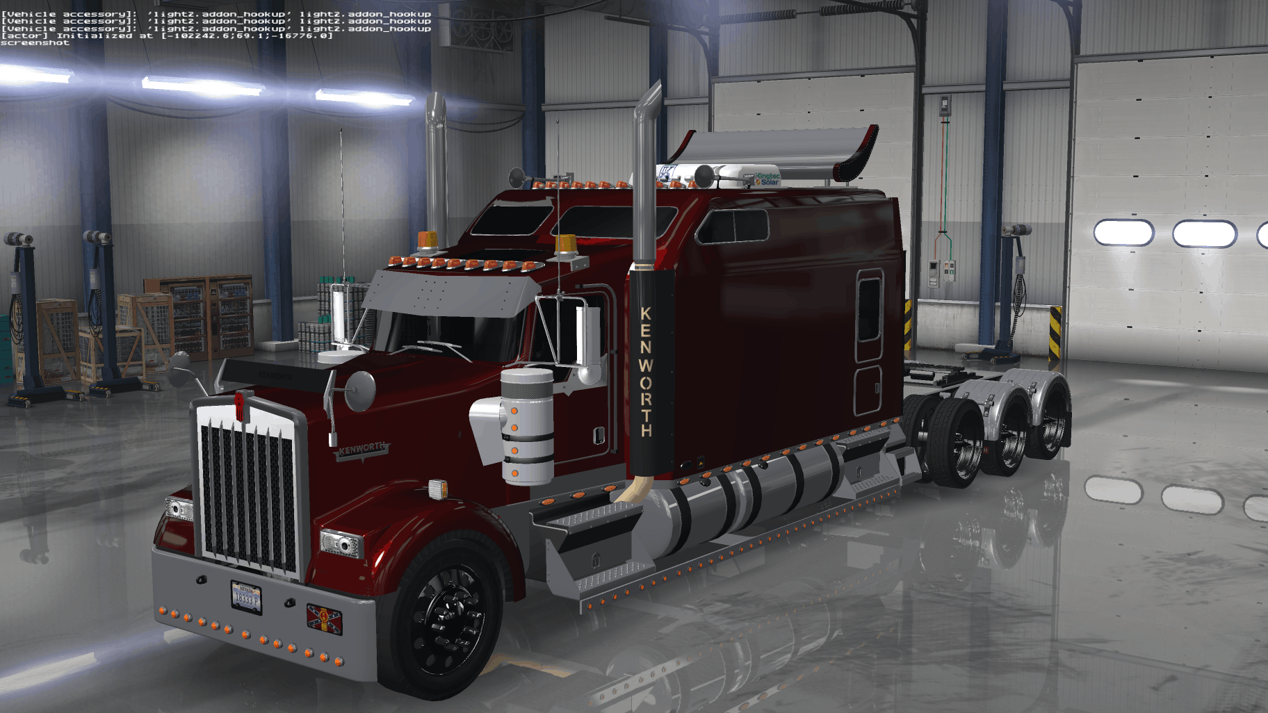Kenworth W900 Long Remix ATS 1.5 Truck American Truck Simulator mod ATS mod