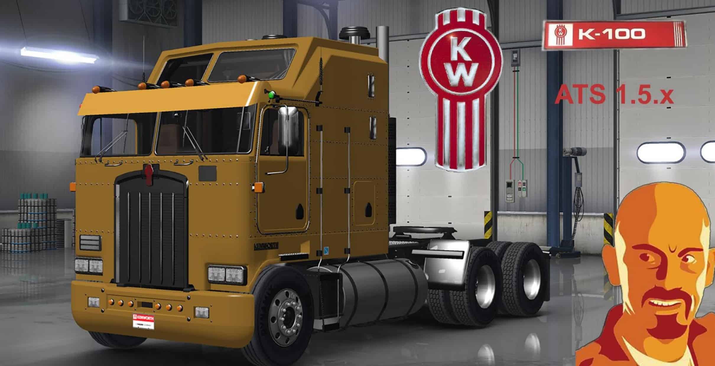 Kenworth K100 American Truck Simulator Mods Ats Mods