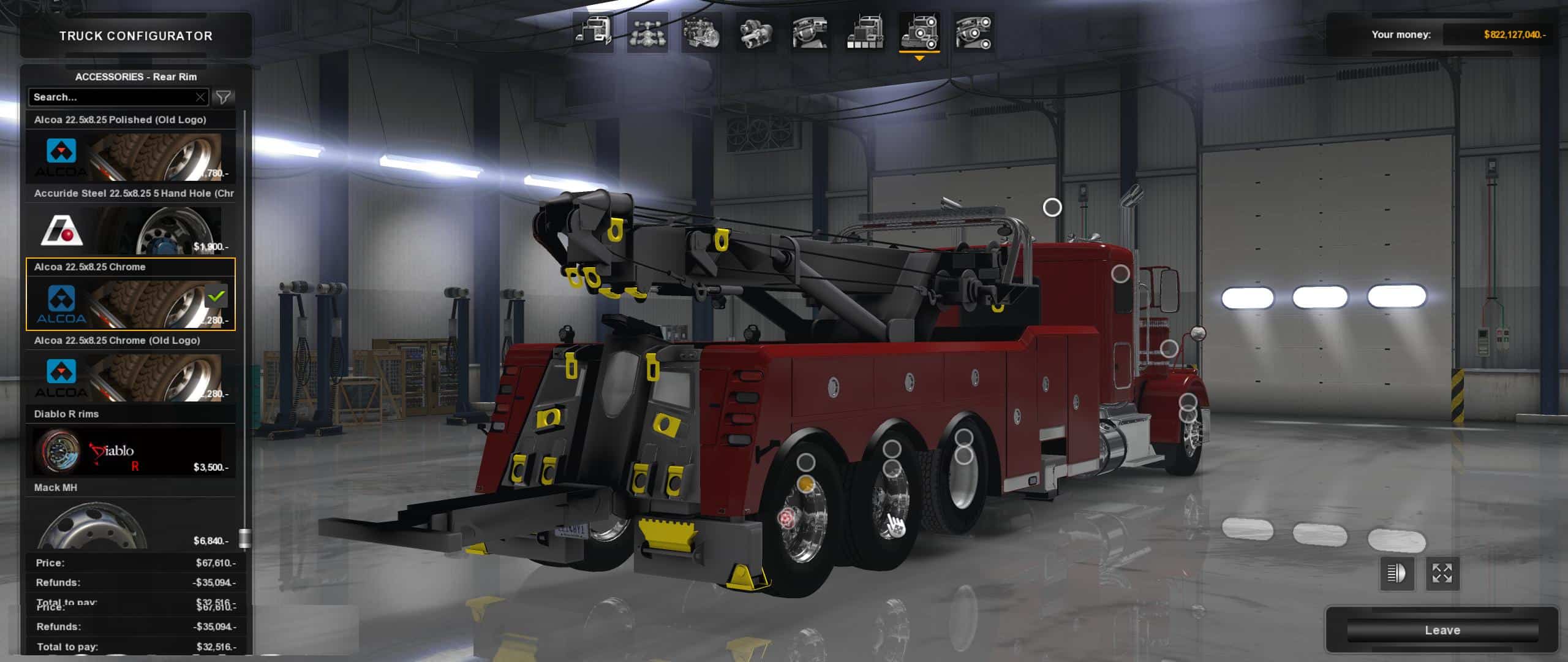 Peterbilt 388 Heavy Blades Wrecker Truck 1.32.x ATS - American Truck