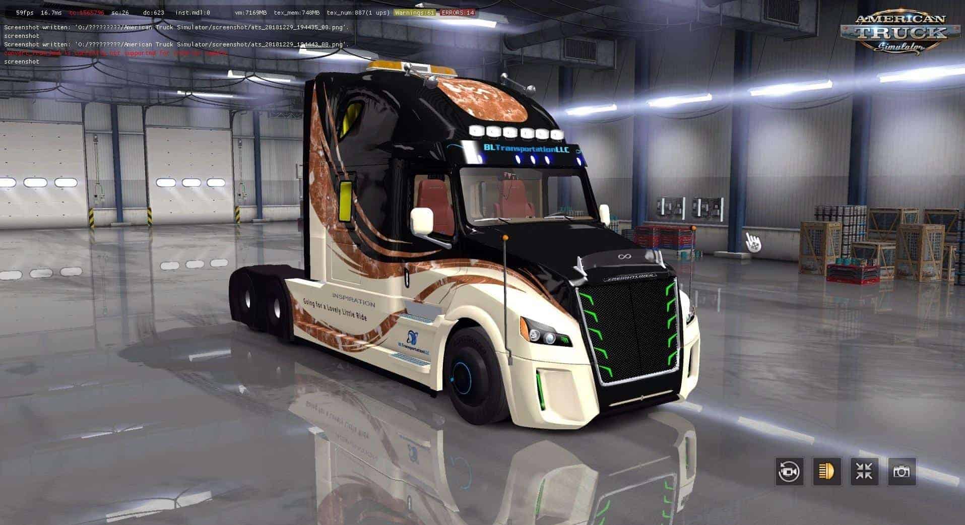 Freightliner Truck Inspiration Interior V1 0 Ats