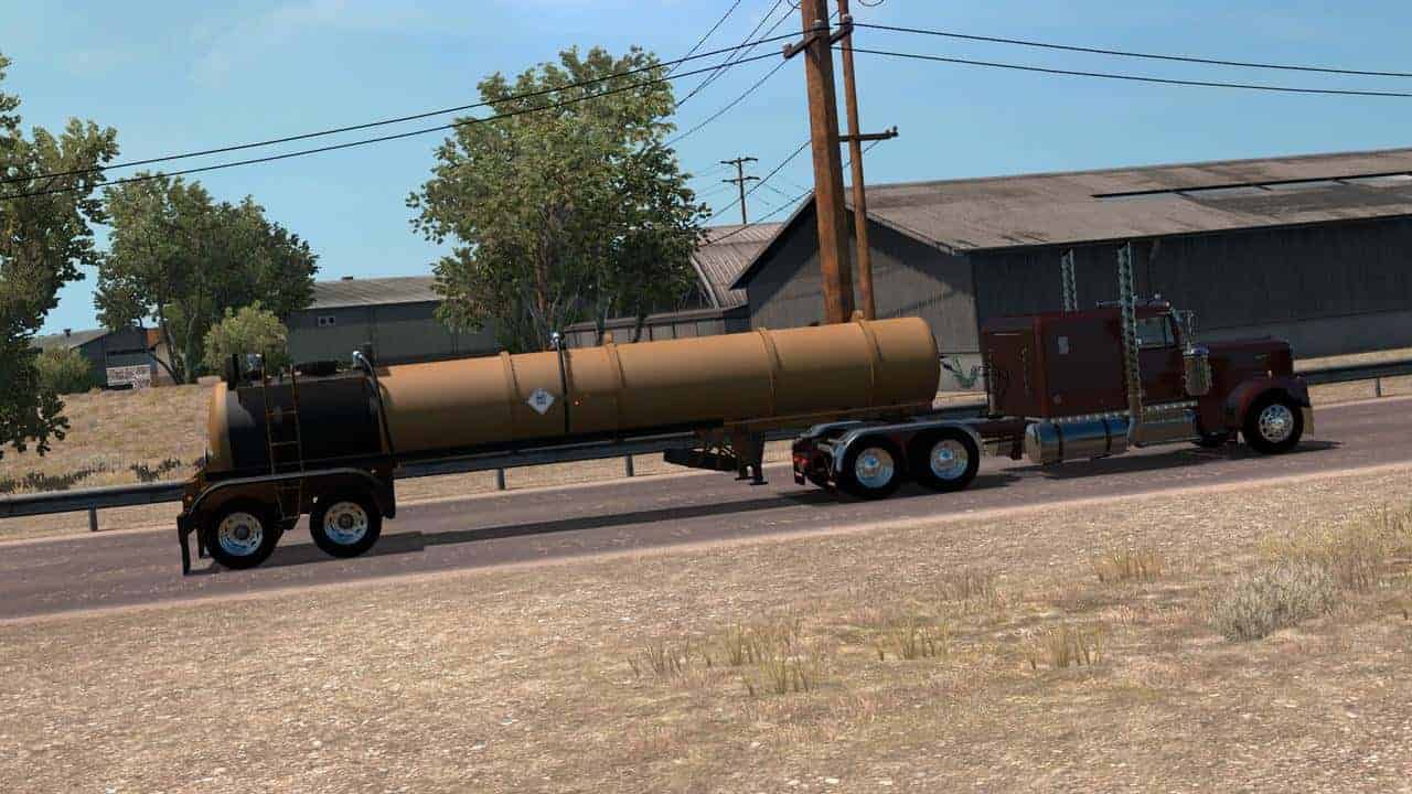 Lubbock 1970 Ownable Tanker Trailer ATS American Truck Simulator mod
