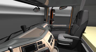 Beige Interior For Daf Xf E6 V1 0 Ets2 American Truck