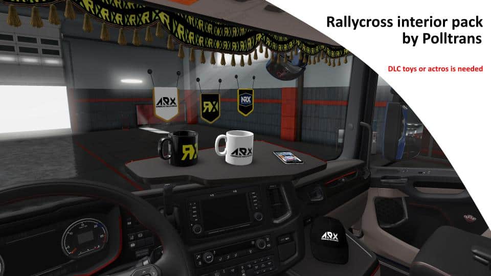 Rallycross Interior Pack V1 0 Tuning Ets2 American Truck