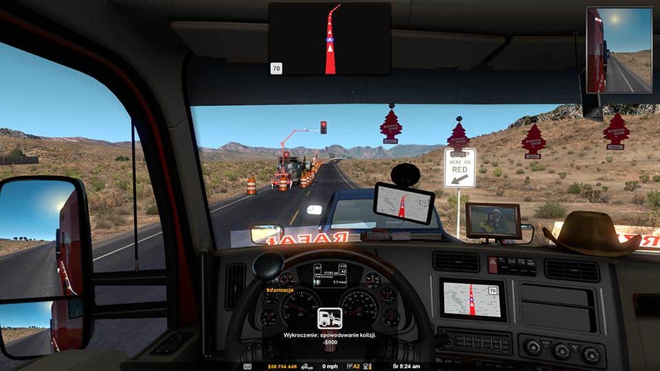 mest ulovlig Postimpressionisme GPS RG PRO Red ATS v5.0 - American Truck Simulator mod | ATS mod
