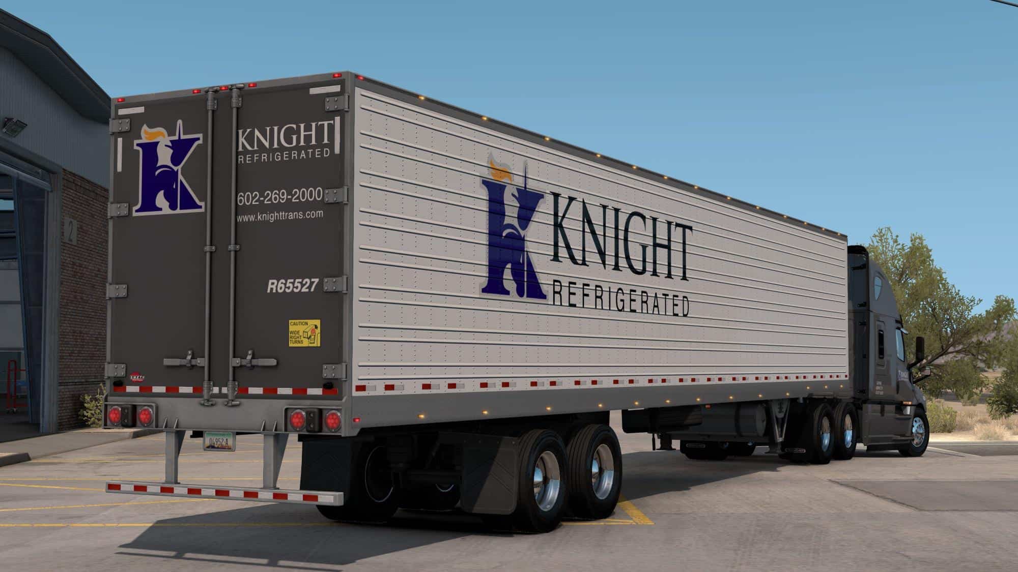 Knight Refrigerated skins v1.0 - American Truck Simulator mod | ATS mod