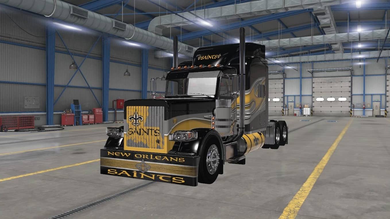 NEW ORLEANS SAINTS 1.45 American Truck Simulator mod ATS mod