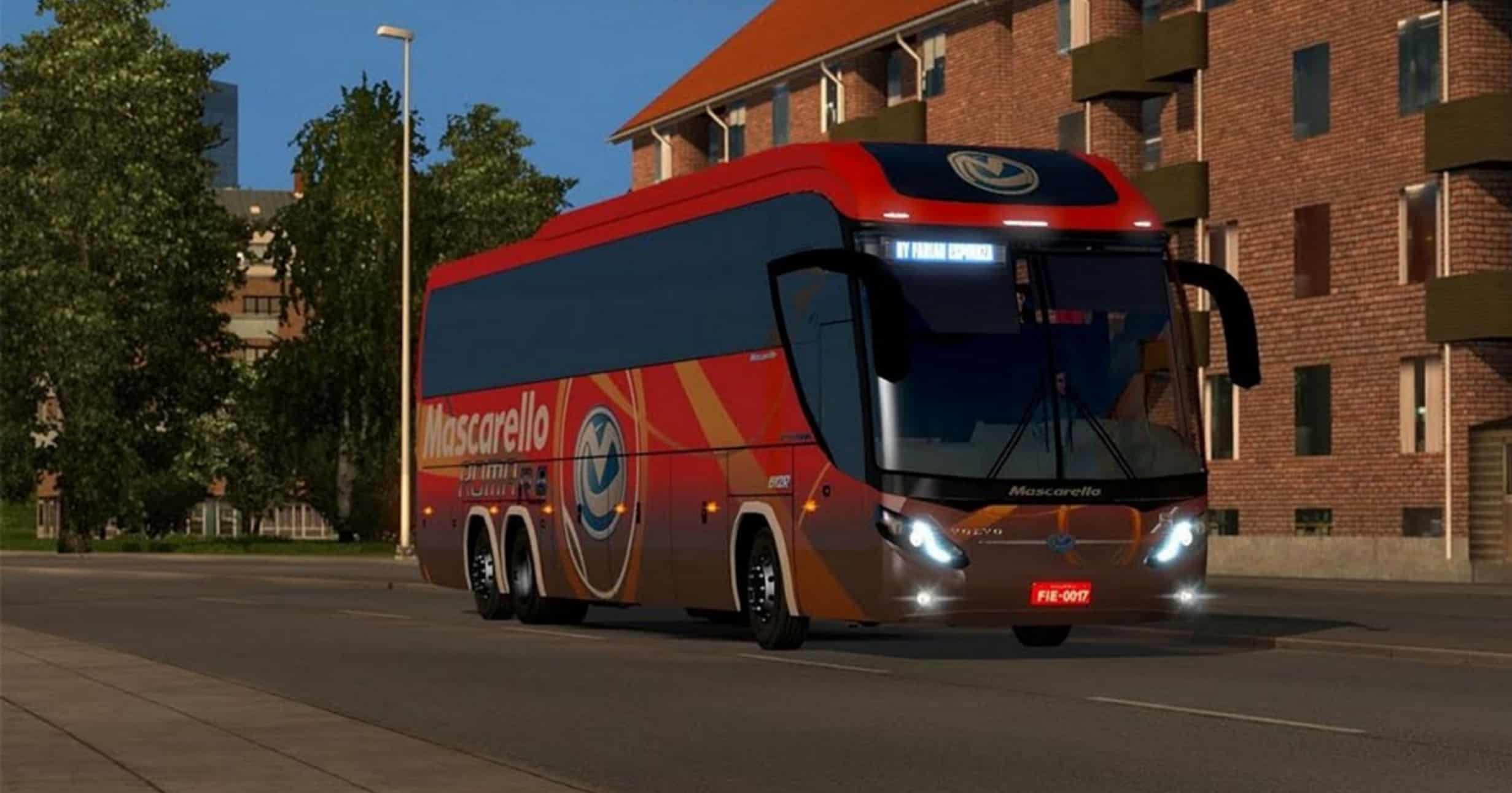 Mascarello Roma 370 6×2 Bus | American Truck Simulator Mod