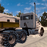 Rim with Snow Chains Mod | American Truck Simulator Mod