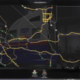 COAST TO COAST MAP V1.6 for ATS | American Truck Simulator Mod