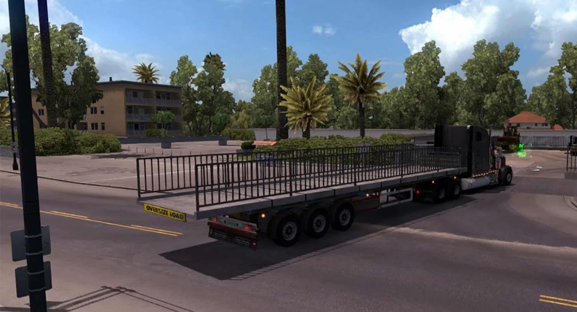 Bridge Part Trailer for ATS - American Truck Simulator mod | ATS mod