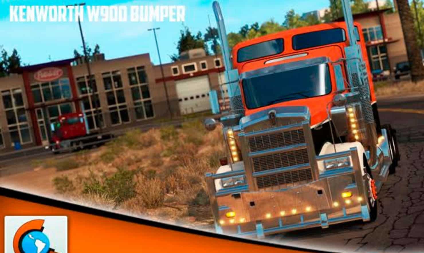 Kenworth W900 bumper Multiplayer mod - American Truck Simulator mod ...