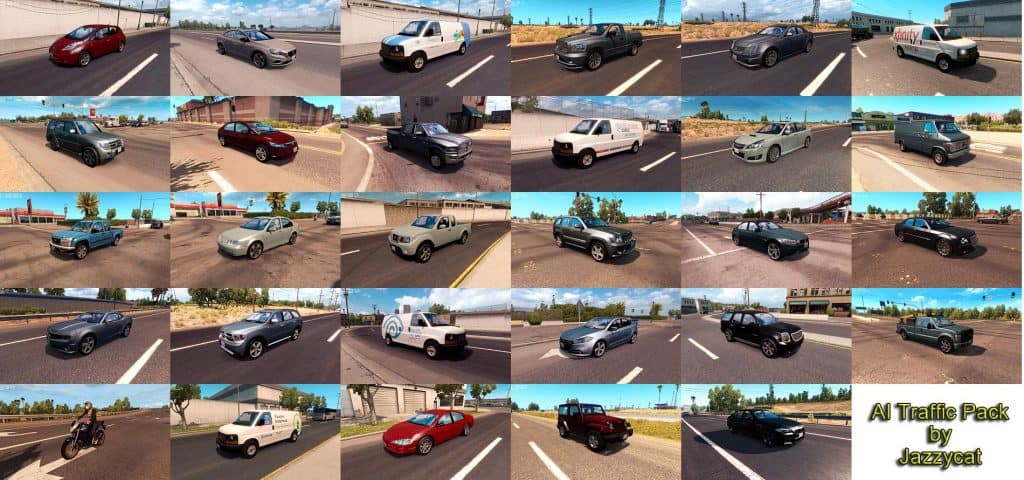 Traffic Realistic Beam Distance for ATS - American Truck Simulator mod ...