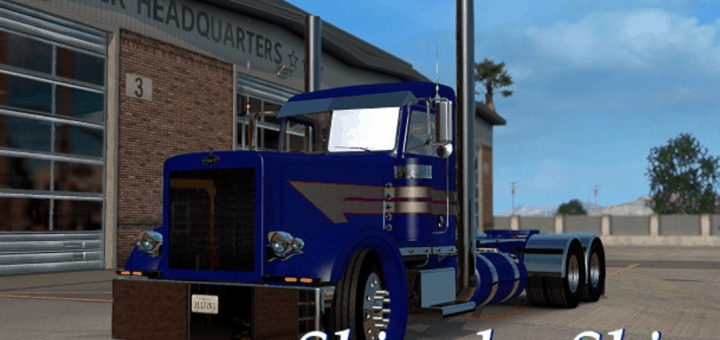 Peterbilt Custom Rig Skin Mod - American Truck Simulator mod | ATS mod