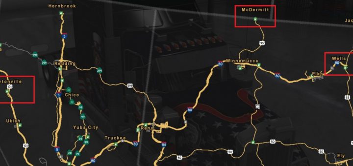 New States Map ATS - American Truck Simulator mod | ATS mod