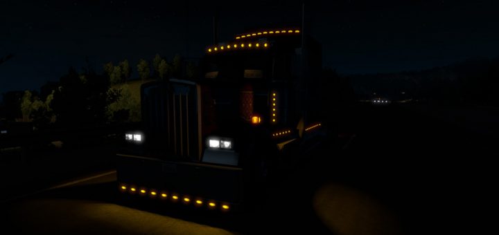 Uber LED Sign for ATS v1.0 - American Truck Simulator mod | ATS mod