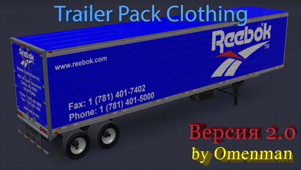Trailer Pack Clothing for ATS | American Truck Simulator Mod