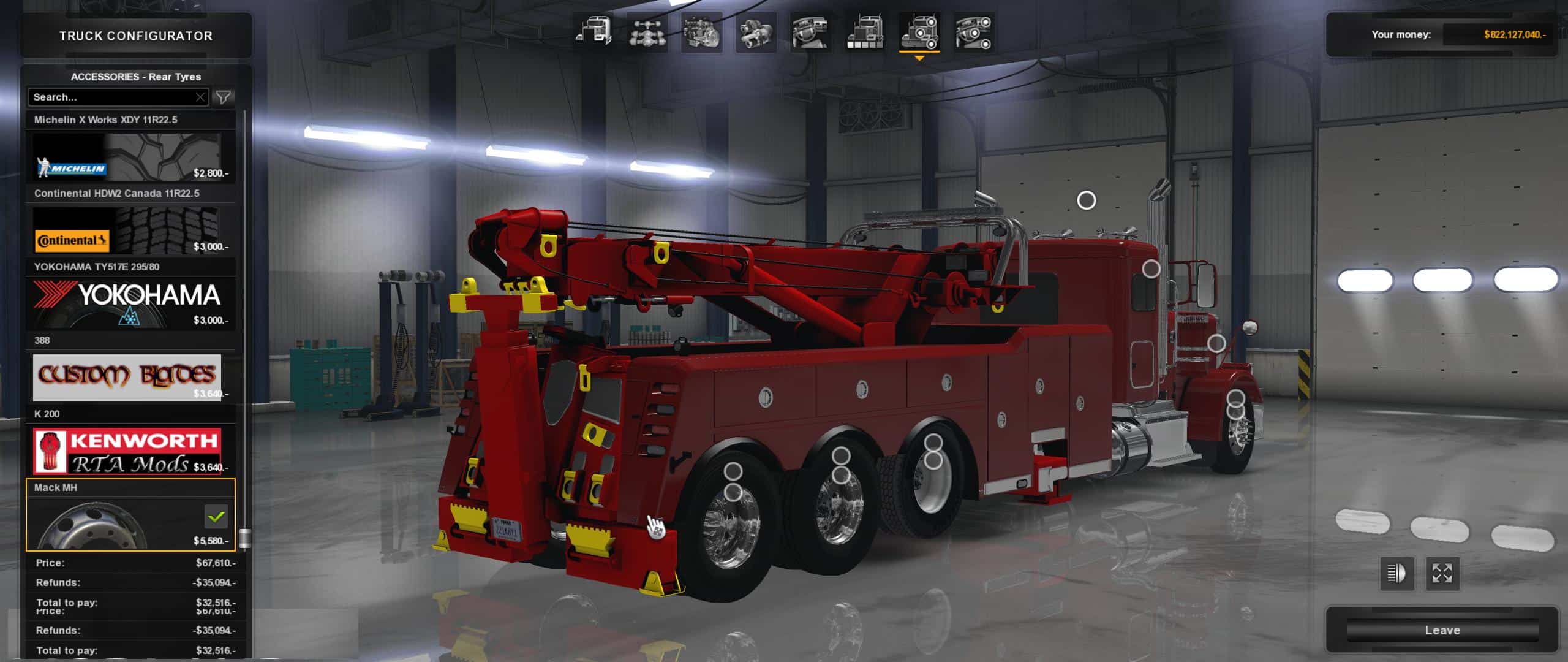 Peterbilt 388 Heavy Blades Wrecker Truck 1.32.x ATS American Truck