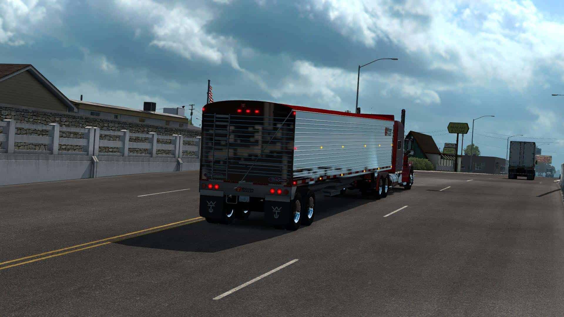 Wilson Grain Hopper v1.0 1.34.x Mod ATS - American Truck Simulator mod ...