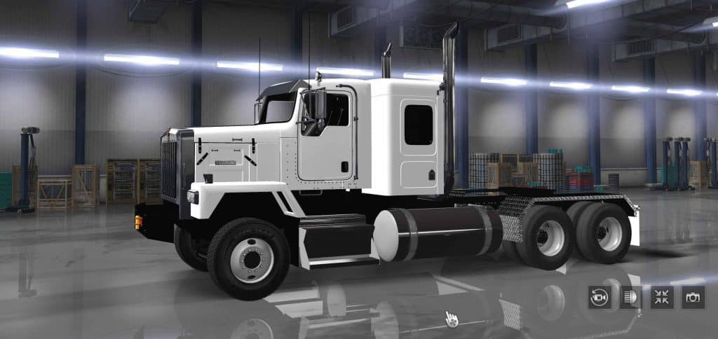 Kenworth c500 6×4 Truck 1.35 only ATS | American Truck Simulator Mod