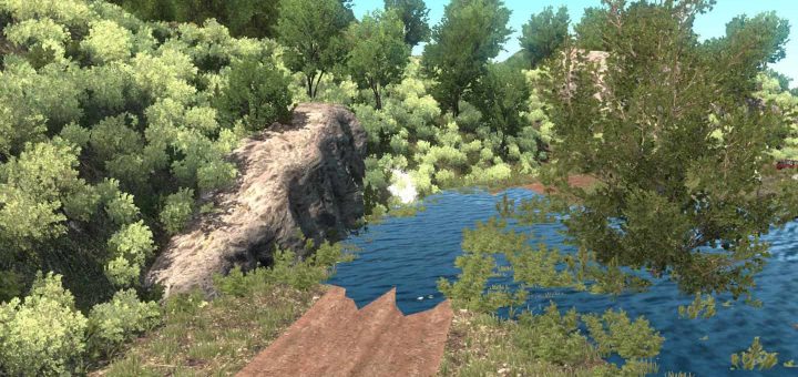 Alaska Ice Road Map 1.38.x for ATS v4.0 - American Truck Simulator mod ...