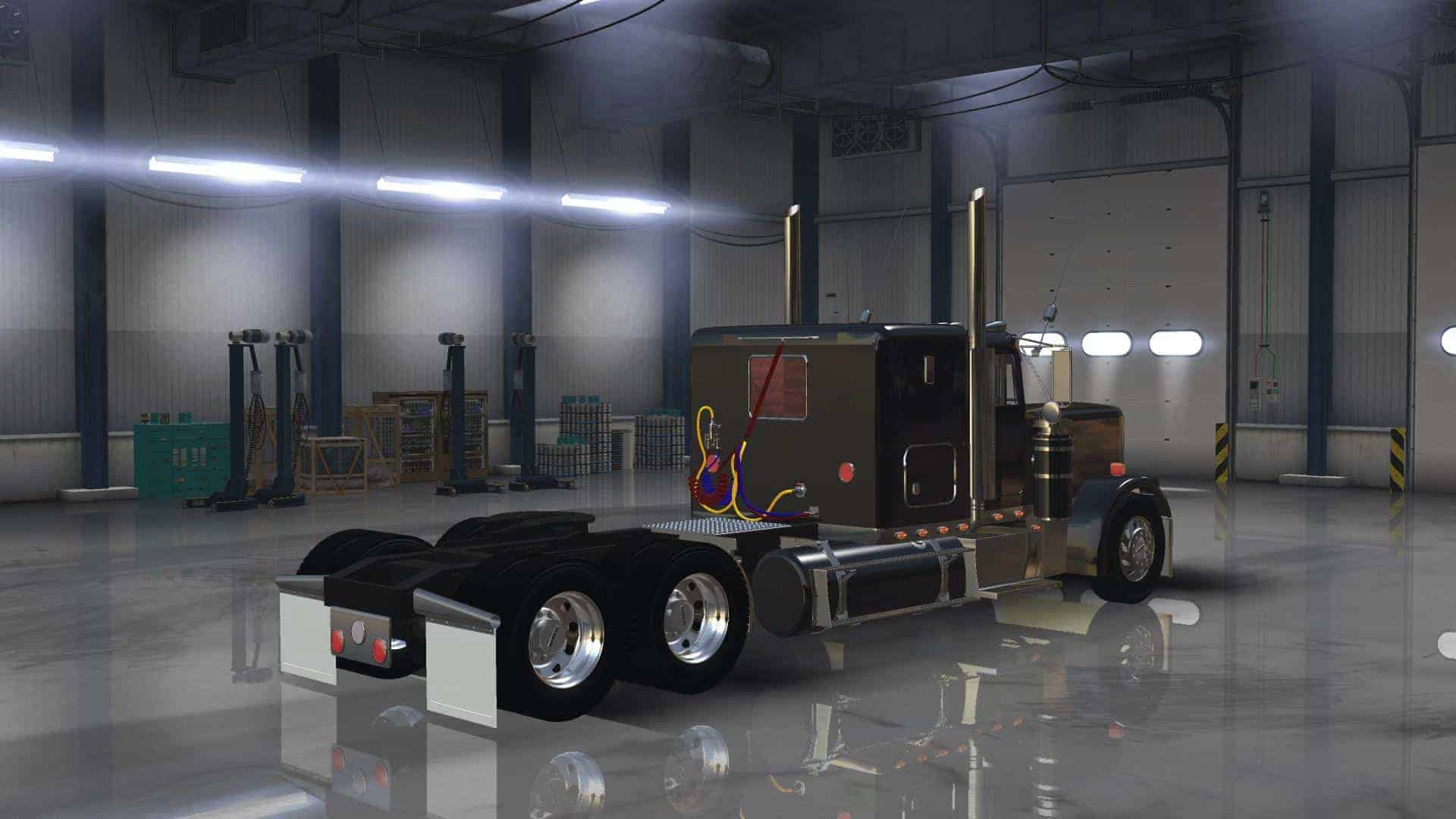 Freightliner FLС 120 Flat Top v1.0 Truck ATS | American Truck Simulator Mod