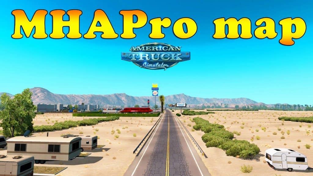 MHAPro Map for ATS 1.37 (2) - American Truck Simulator mod | ATS mod