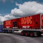 AC/DC inspired skin for 53′ ATS Standard Trailer only | American Truck ...