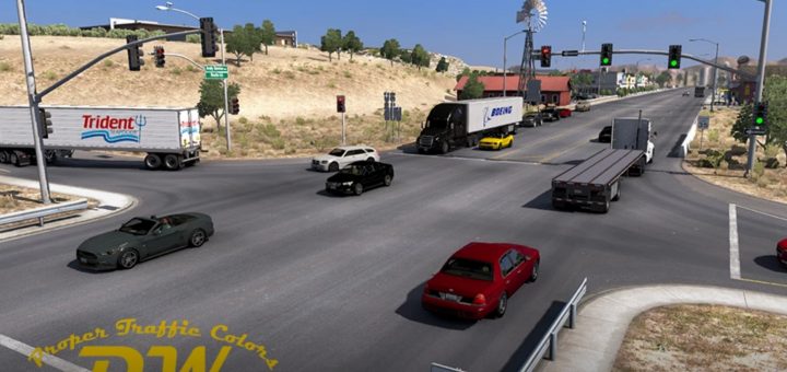 Traffic Realistic Beam Distance for ATS - American Truck Simulator mod ...