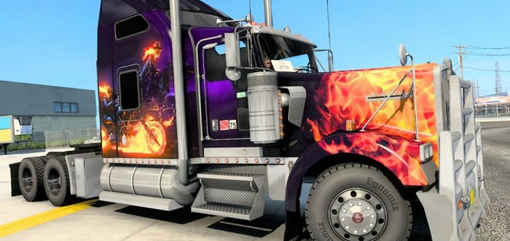 ATS Truck skins mods | American Truck Simulator Truck skin mod download