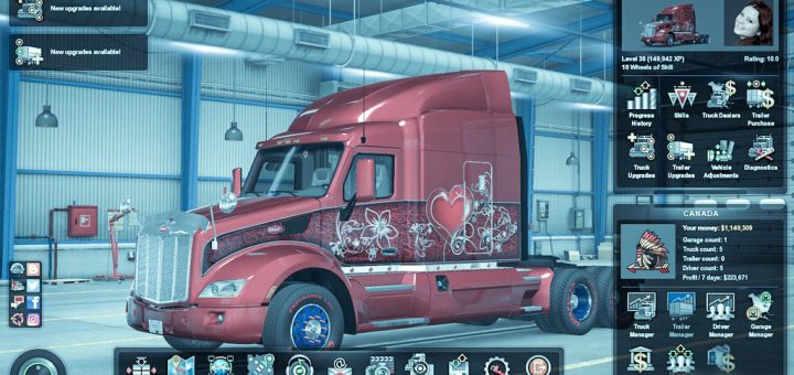 ATS Save game mods | American Truck Simulator Save game mod download