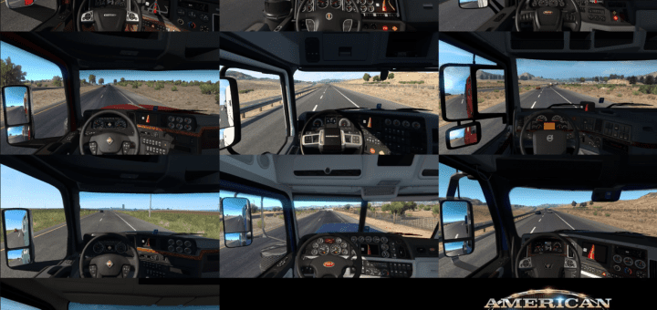 Ultra Realistic Truck Physics & Cabin Motion V1.6 1.56 | American Truck ...