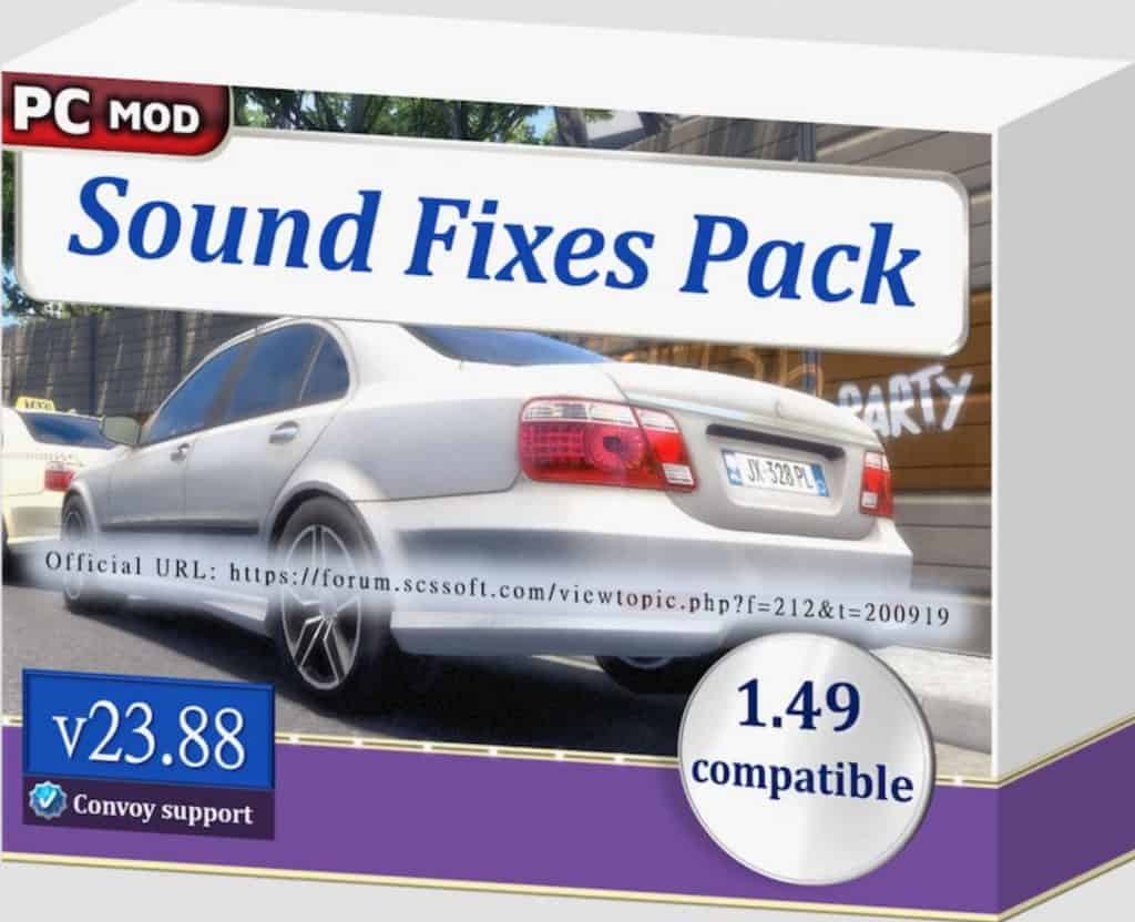 ATS Sound Fixes Pack (1.49 open beta only) v23.88 | American Truck ...