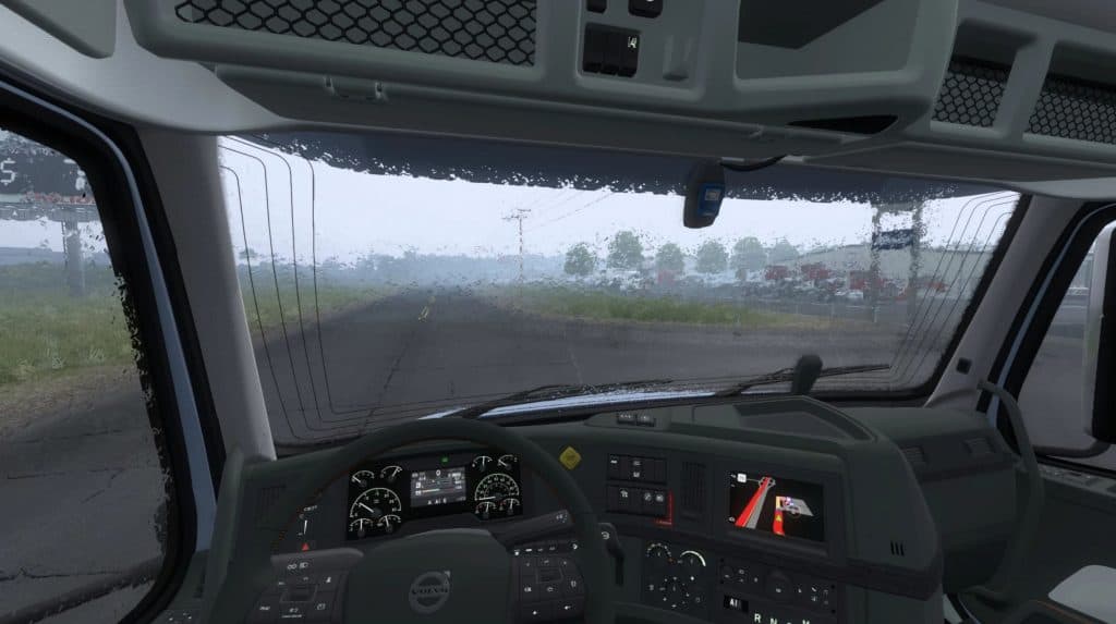 Better Raindrops v1.9 for ATS 1.49 - American Truck Simulator mod | ATS mod