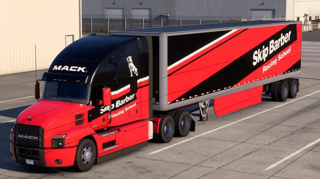 Mack Racing Livery Mack Trucks Skip Barber Racing School Combo v1.0 | American Truck ...
