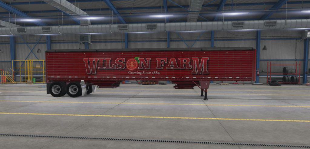 Ruda hopper Trailer skin v1.0 | American Truck Simulator Mod