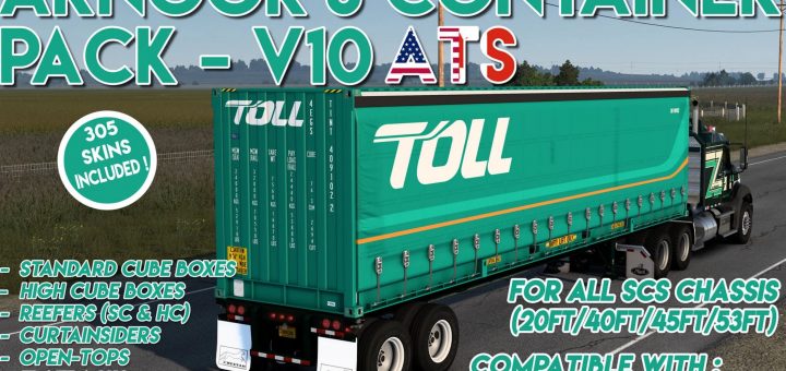ATS Mod Packs | American Truck Simulator Mod pack download