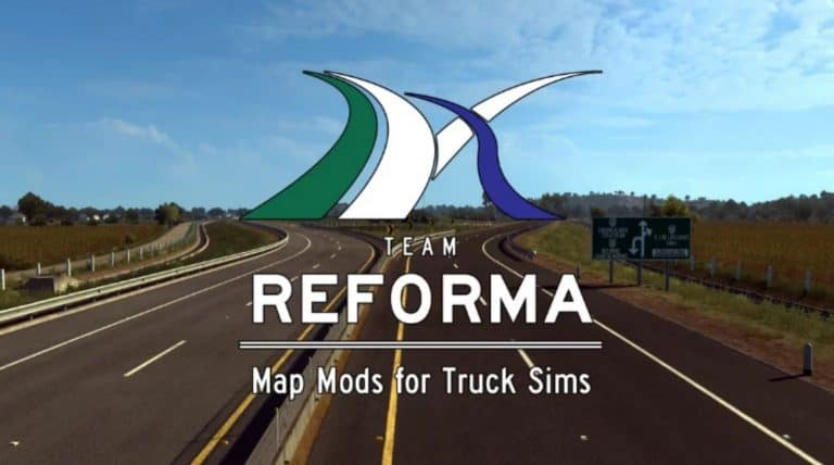 Reforma Maps Rder Reforma Other Maps Patch v24.152 | American Truck Simulator Mod