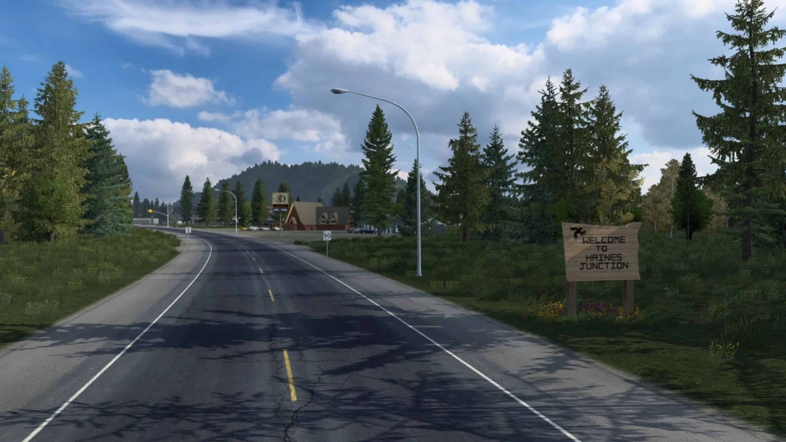 Road Connection Between Promods Canada and Alaska North To The Future