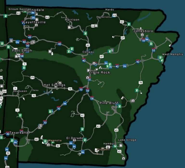 Show Them All - Arkansas + v1.0 | American Truck Simulator Mod