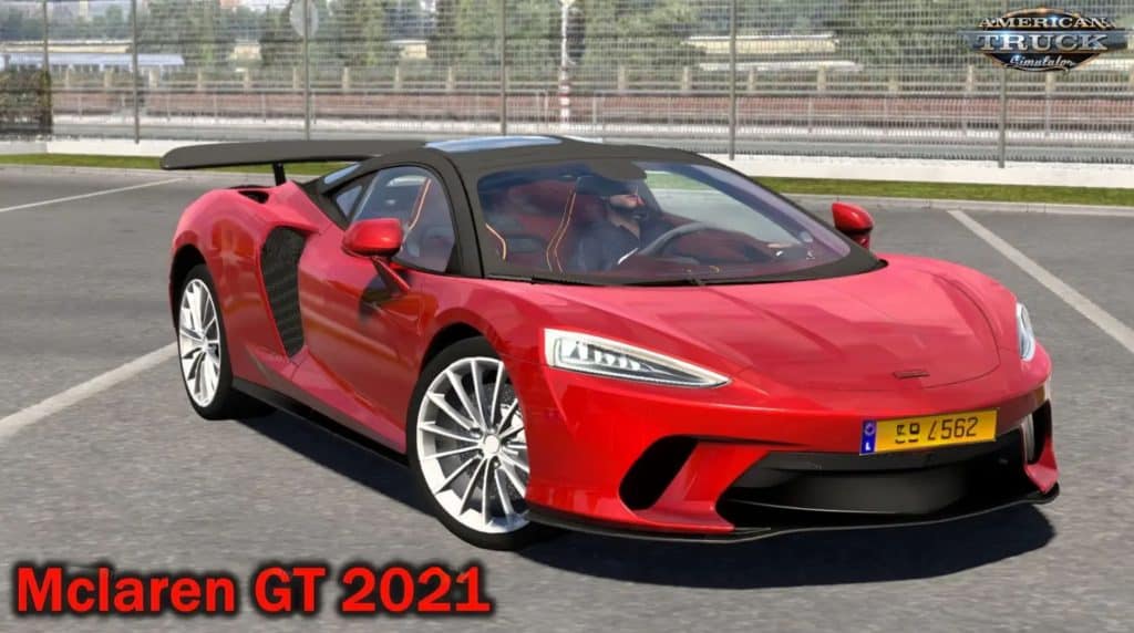 Mclaren GT 2021 + Interior v2.7 (1.56.x)