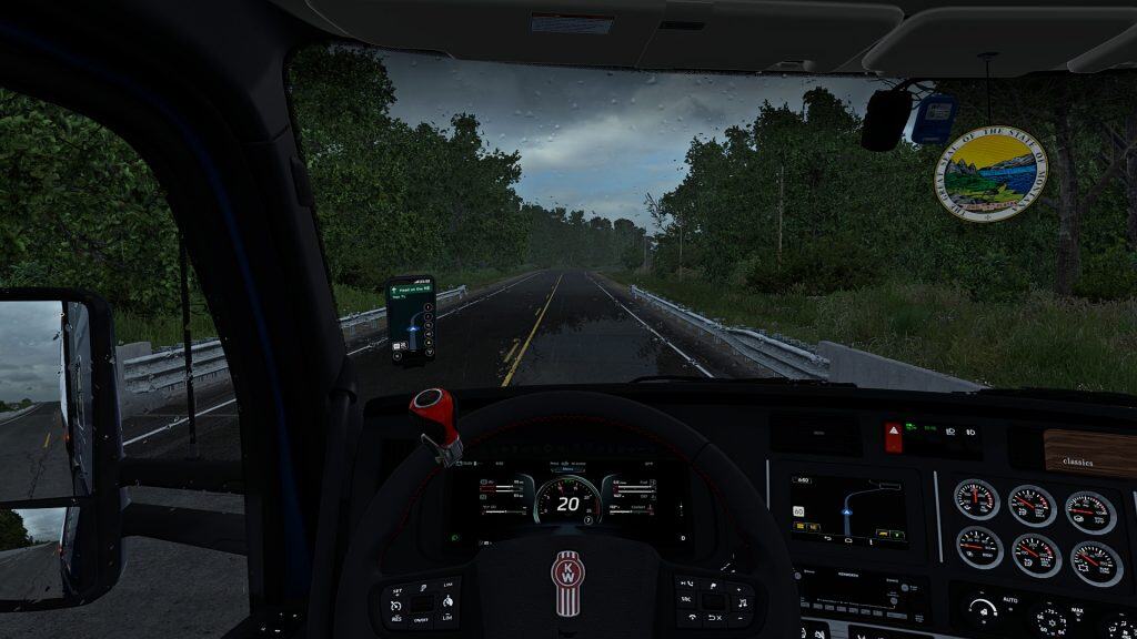 Realistic Weather System ATS 2.3 | American Truck Simulator Mod