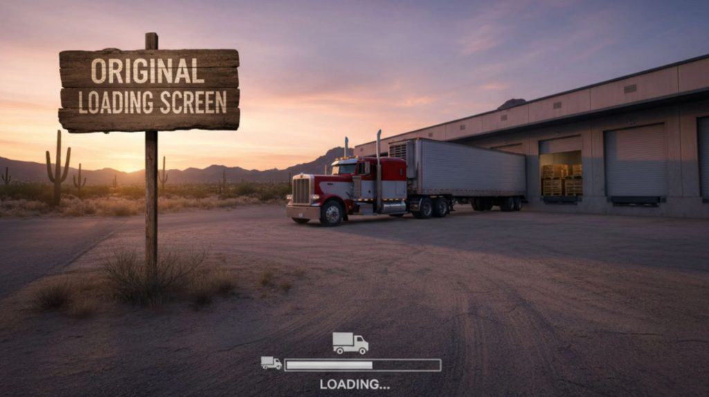 Original Loading Screen 1.0 | American Truck Simulator Mod