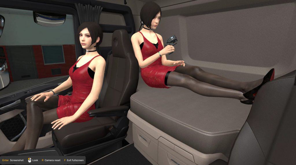 Ada Wong Co-Driver v1.0