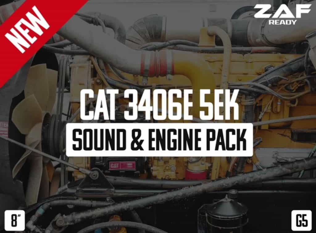 CAT 3406E 5EK Sound & Engine Pack v1.0 | American Truck Simulator Mod