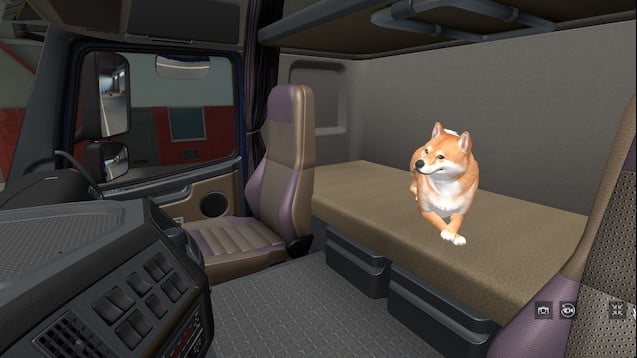 Cachorro com Animação v1.0 para American Truck Simulator